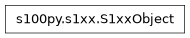 Inheritance diagram of S1xxObject